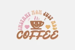 Mom Motherhood Quote SVG - PNG Design Product Image 1