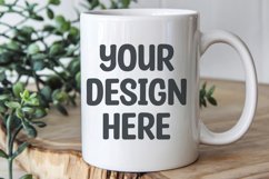 Cool White Mug Mock Up PNG Product Image 1