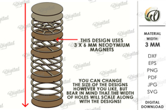 Layered Bead Organizers Bundle Laser Cut. Organizer Box SVG Product Image 6
