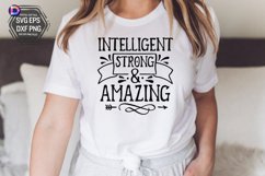 Intelligent strong and amazing SVG Product Image 1