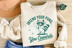 Intend Your Puns You Cowards SVG Product Image 4