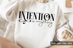 Intention is Everything - Boho Inspirational Design Product Image 1
