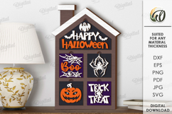 Interchangeable house Sign Laser cut. Home decor SVG Product Image 1