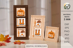 Interchangeable Signs Bundle Laser cut. Stand Decor SVG Product Image 5