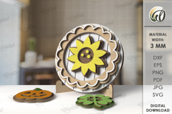 Interchangeable Signs frames Bundle Lasercut. Home decor SVG Product Image 3