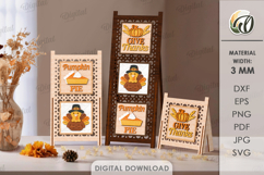 Interchangeable Signs Bundle Laser cut. Stand Decor SVG Product Image 13