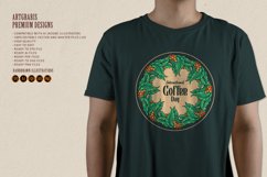 International Coffee Day Botany vintage Logo Product Image 4