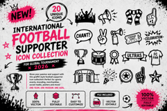 International Football Supporter Icon Collection 2026 Fan Product Image 1
