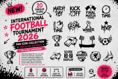 International Football Tournament 2026 Fan Icon Collection Product Image 1
