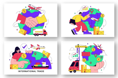 10 International Trade Illustration Product Image 3
