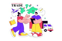 10 International Trade Illustration Product Image 4