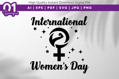 International Womens Day SVG Design Product Image 1