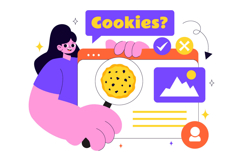 10 Internet Cookies Technology Illustration Product Image 4