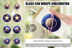 Glass Can Interstellar Icons Product Image 1
