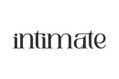 Intimate Font Product Image 1