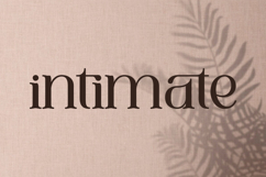Intimate Font Product Image 3