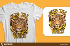 Into The Wild with Leopard Sublimation Product Image 1
