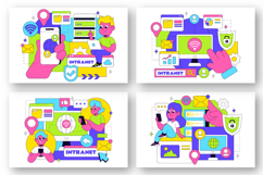 10 Intranet Technology Illustration Product Image 2