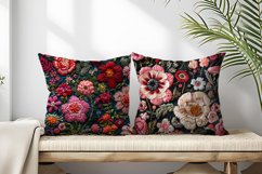 Hand Craft Embroidery - Handcrafted Wool Yarn Digital Paper Product Image 2