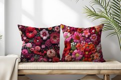 Hand Craft Embroidery - Handcrafted Wool Yarn Digital Paper Product Image 2