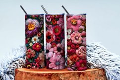 Hand Craft Embroidery - Handcrafted Wool Yarn Digital Paper Product Image 3