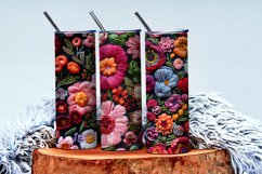 Hand Craft Embroidery - Handcrafted Wool Yarn Digital Paper Product Image 3