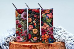 Hand Craft Embroidery - Handcrafted Wool Yarn Digital Paper Product Image 3