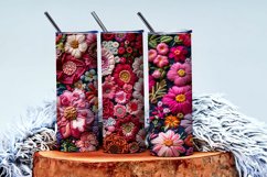 Hand Craft Embroidery - Handcrafted Wool Yarn Digital Paper Product Image 3