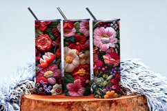 Hand Craft Embroidery - Handcrafted Wool Yarn Digital Paper Product Image 3