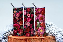 Hand Craft Embroidery - Handcrafted Wool Yarn Digital Paper Product Image 3