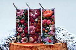 Hand Craft Embroidery - Handcrafted Wool Yarn Digital Paper Product Image 3