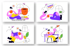 8 World Introvert Day Illustration Product Image 3