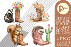 Introvert Desert Animal Sublimation Product Image 1