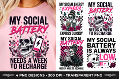 antisocial png, sarcastic shirt, social battery, introvert png, funny t shirt, funny quotes png, sarcastic design, sublimation bundle, introvert humor, png bundle