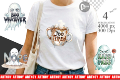 Introverted Ghost Sarcastic Sublimation Product Image 1