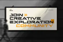 Invasion - Modern Futuristic Techno Font Product Image 2
