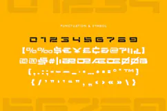 Invasion - Modern Futuristic Techno Font Product Image 7