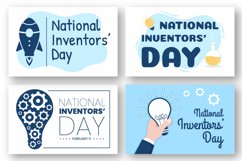 12 National Inventors Day Illustration Product Image 3