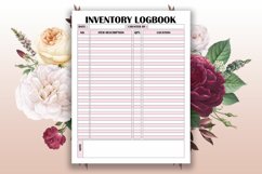 Inventory Logbook KDP Interior Product Image 2