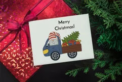 Holiday Gnomes - Christmas Line Art Clip art & Patterns Product Image 10