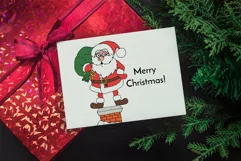 Jolly Santa Claus Clipart and Christmas Patterns Product Image 8