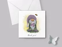Summer Gnome Sublimation design PNG|Gnome clipart Product Image 4