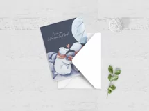 Christmas love sublimation. Watercolor polar bears clipart Product Image 3