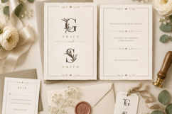 Floral Monogram Alphabet SVG Bundle Product Image 4