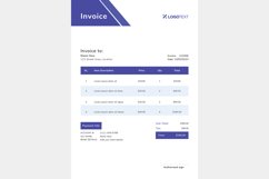 Corporate Invoice Template layout Design with modern look Product Image 2