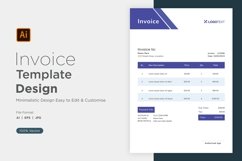 Corporate Invoice Template layout Design with modern look Product Image 1