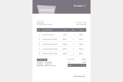 Corporate Invoice Template layout Design with modern look Product Image 2