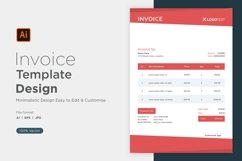 Corporate Invoice Template layout Design with modern look Product Image 1