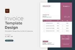 Corporate Invoice Template layout Design with modern look Product Image 1