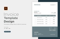 Corporate Invoice Template layout Design with modern look Product Image 1